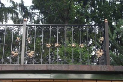 Кованый балкон Арт.БХК-17 фото 1